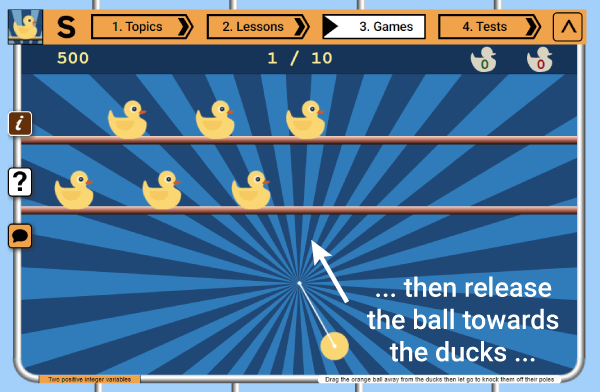 How to play Duck shoot 2